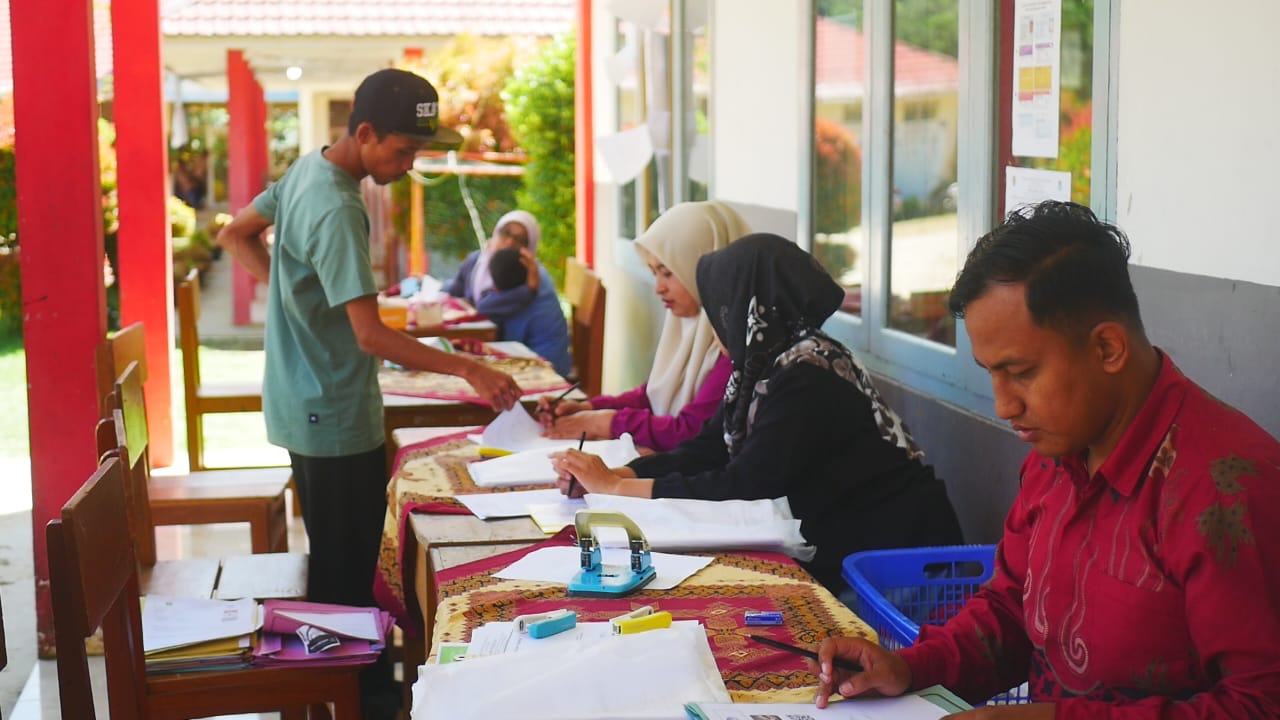 Panitia Seleksi SPMB SMKN 1 Baso (Foto:Minangsatu)